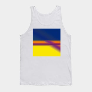 orange violet yellow blue texture design Tank Top